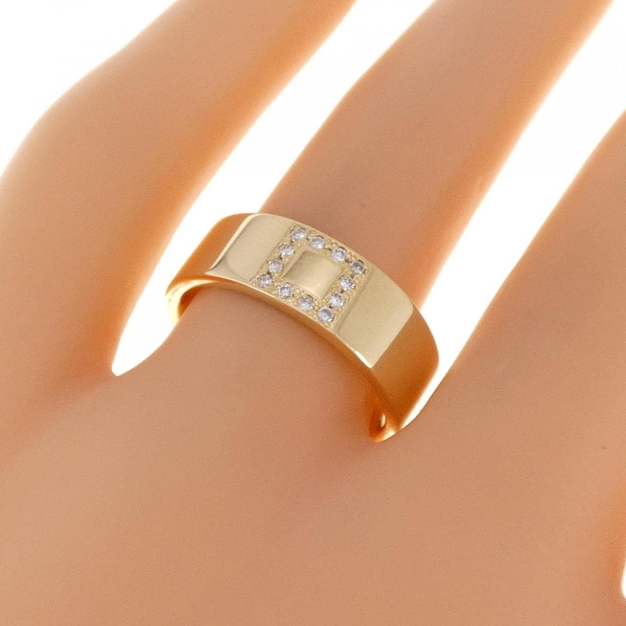 コメ兵｜K18YG ダイヤモンド リング 0.08CT｜ジュエリー｜リング