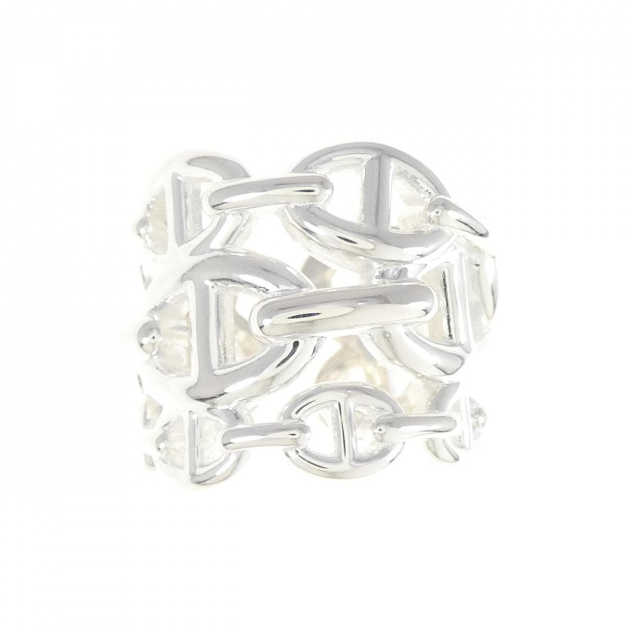 HERMES Chène d&#39;Angle Anchenée Ring