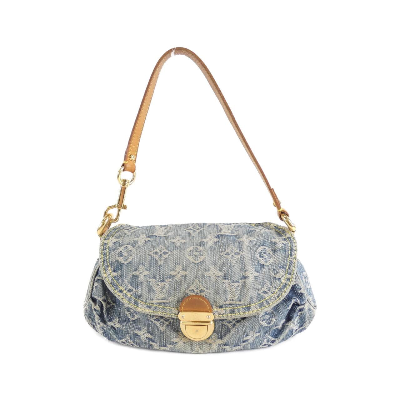 LOUIS VUITTON Monogram Denim Mini Preity M95050 Shoulder Bag