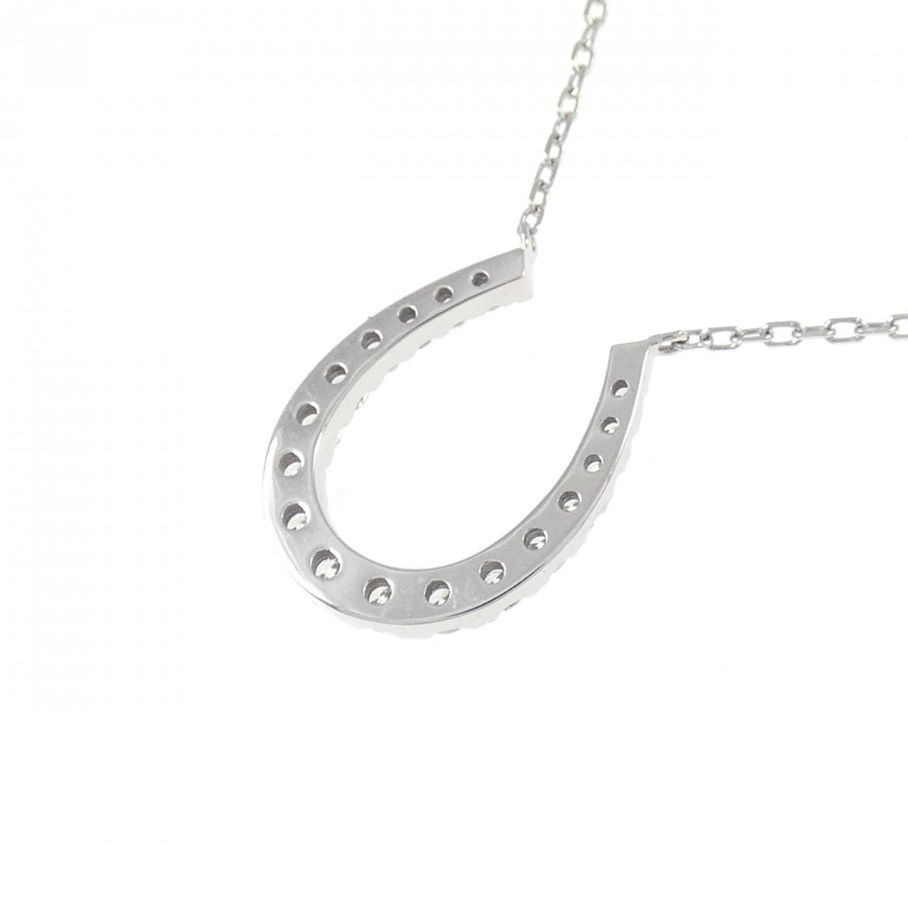 PT Horseshoe Diamond Necklace 0.20CT