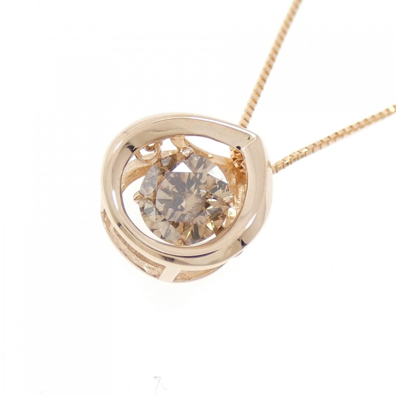 K18PG ダイヤモンド ネックレス 0.50CT