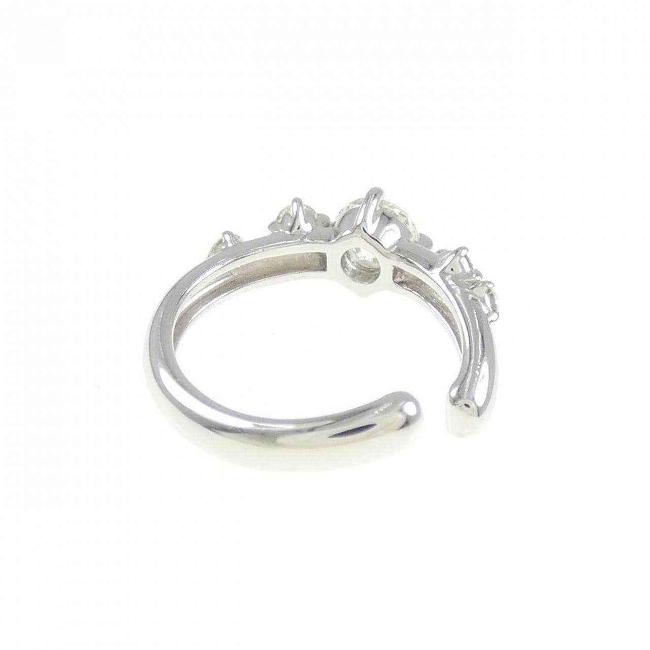 PT950 ダイヤモンド イヤーカフ 0.35CT 片耳