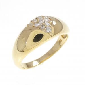 K18YG ダイヤモンド リング 0.15CT