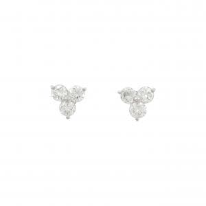 PT900 ダイヤモンド ピアス 0.81CT