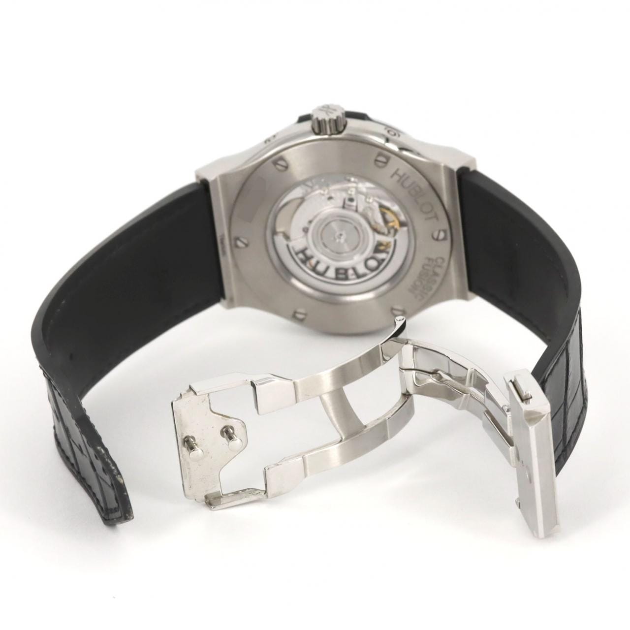 ウブロ クラシックフュージョンアエロフュージョンムーンフェイズチタニウム 517.NX.0170.LR TI 自動巻