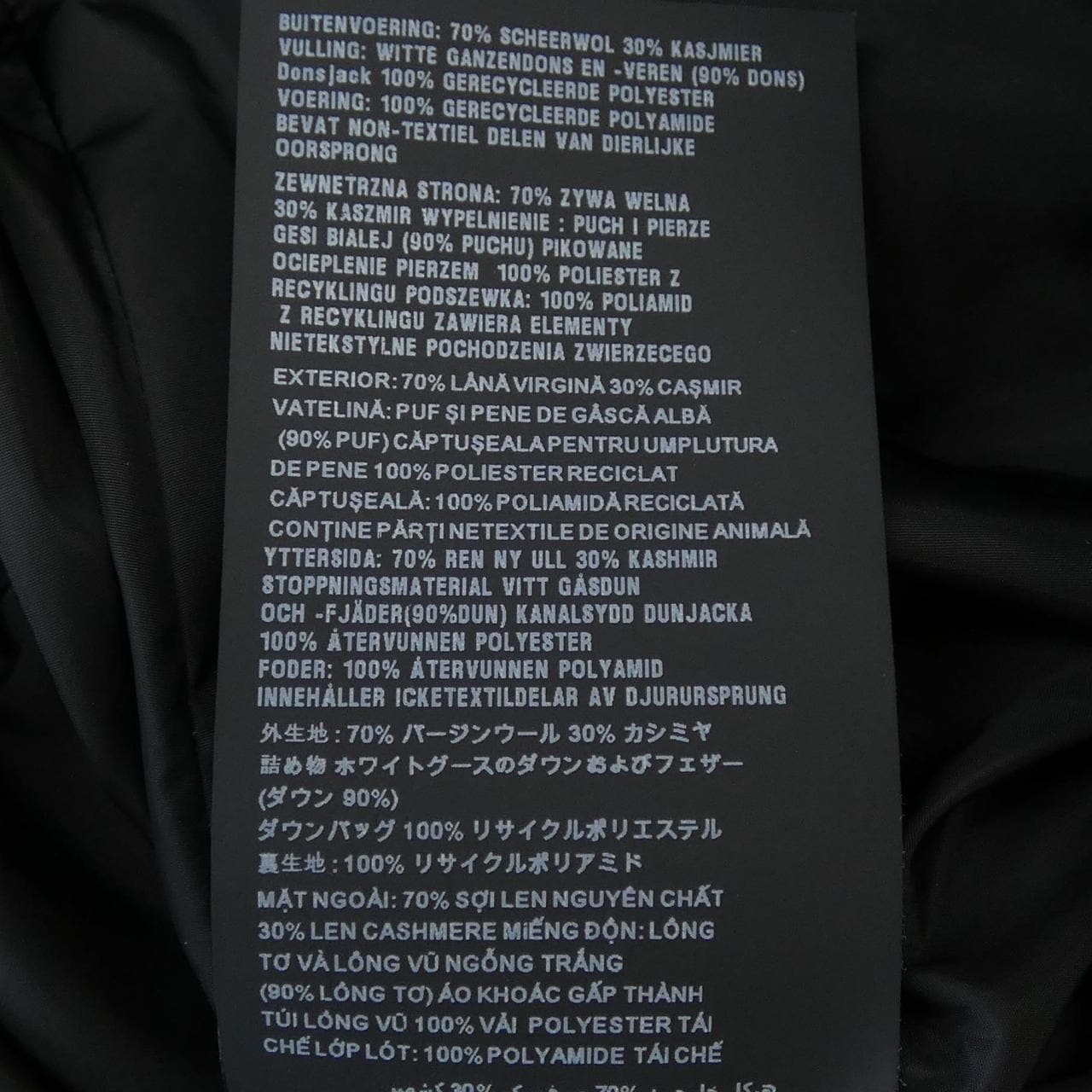 プラダ PRADA 292034 S212 10PC ダウンジャケット