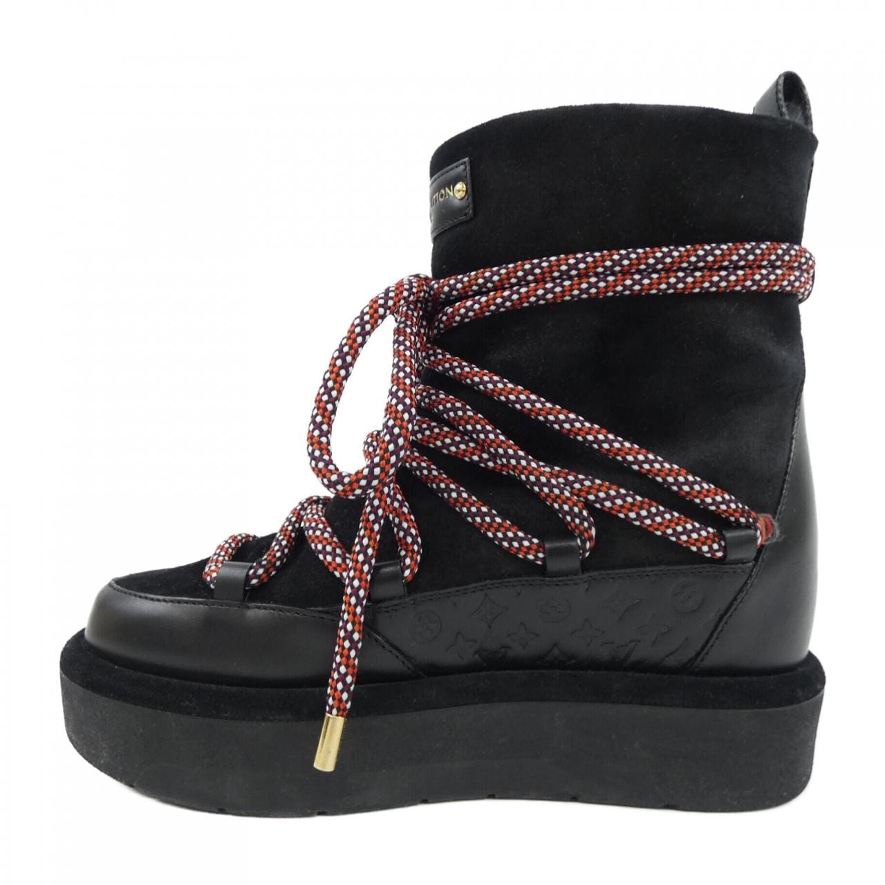 ルイヴィトン LOUIS VUITTON SKI PLATFORM ANKLE BOOT アスペンライン ブーツ