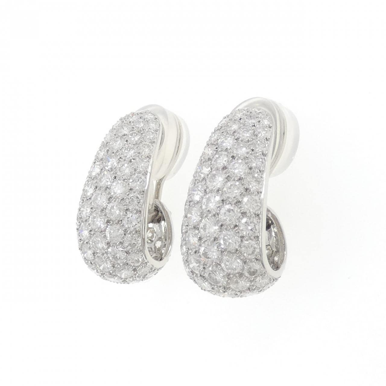 【ヴィンテージ】ヴァンクリーフ&アーペル ダイヤモンド イヤリング