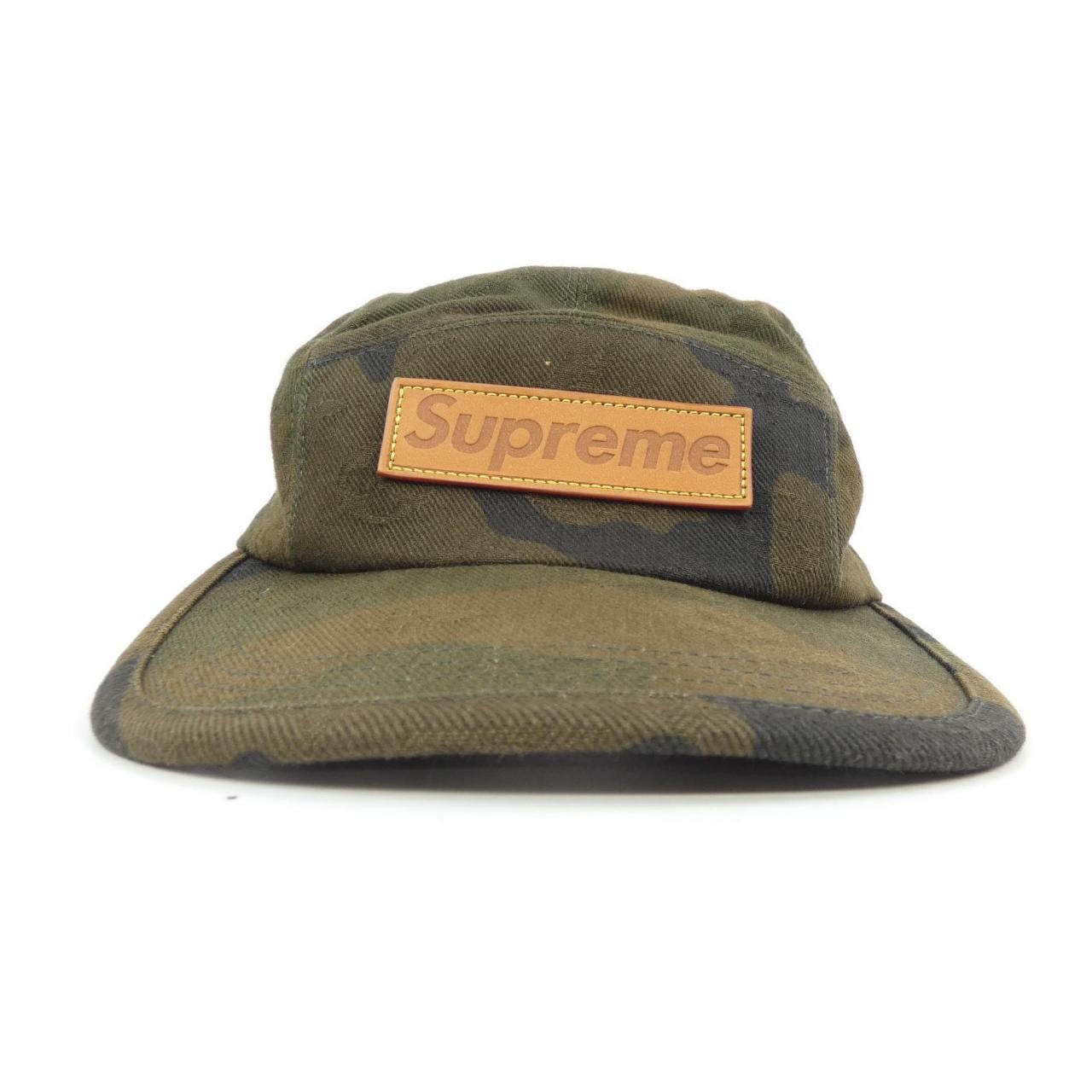 ルイヴィトン LOUIS VUITTON 5-PANEL HAT MP1875 SUPREME キャップ
