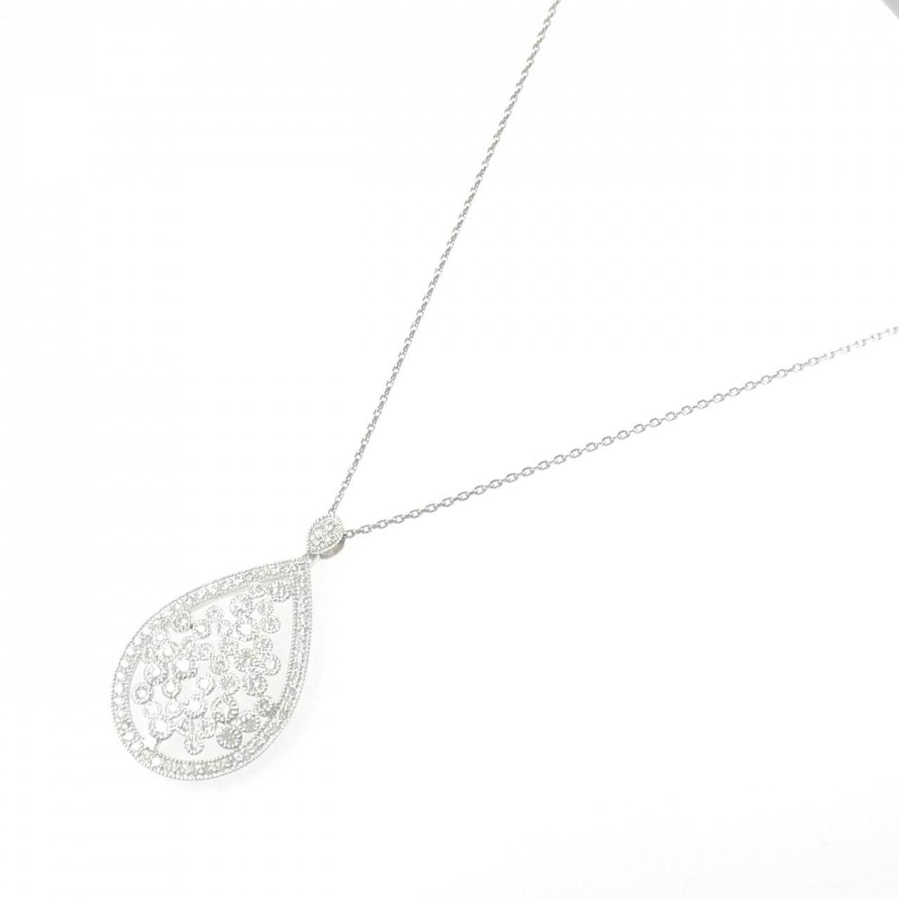 PT900/PT850 ダイヤモンド ネックレス 1.00CT