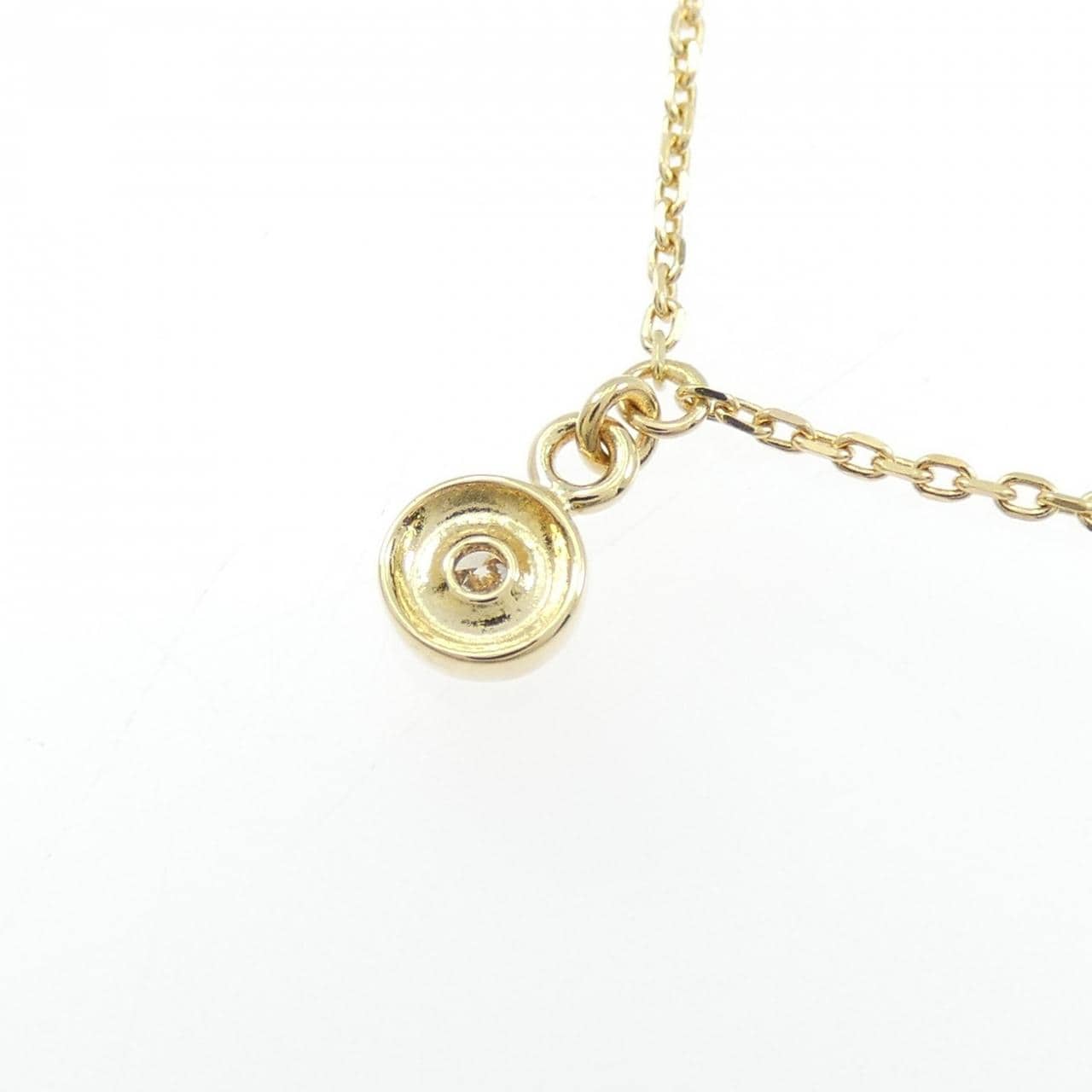 K18YG ダイヤモンド ネックレス 0.06CT