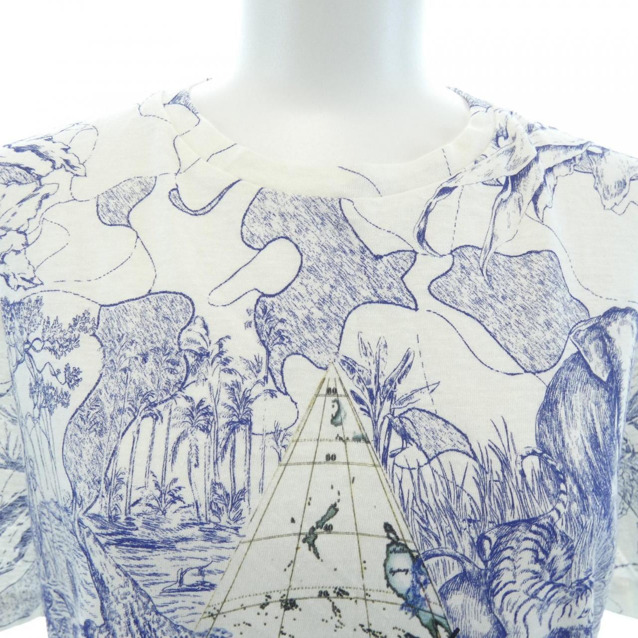 クリスチャンディオール CHRISTIAN DIOR AROUND THE WORLD 043T03PR446 Tシャツ