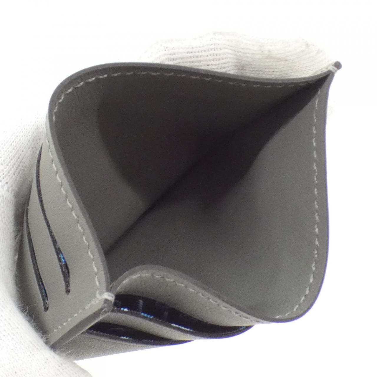 HERMES CLOCHETTE CITIZEN斜紋布 085114CA 卡包