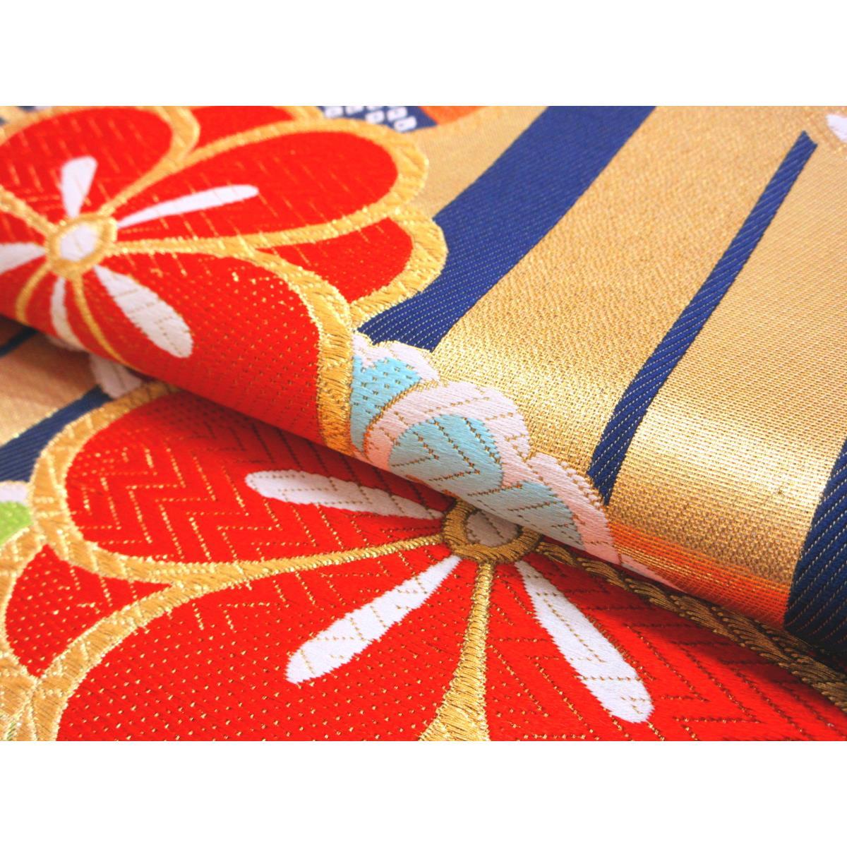 袋帯　芯なし仕立