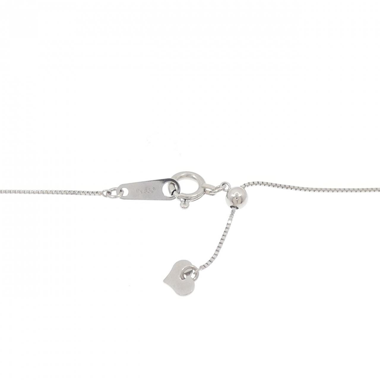 PT900/PT850 ダイヤモンド ネックレス 0.16CT