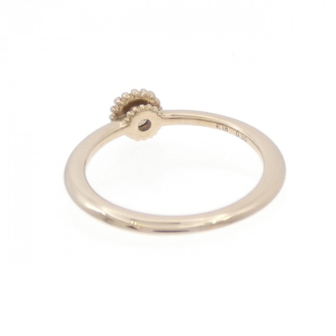 カシケイ ミル セッティング リング 0.30CT