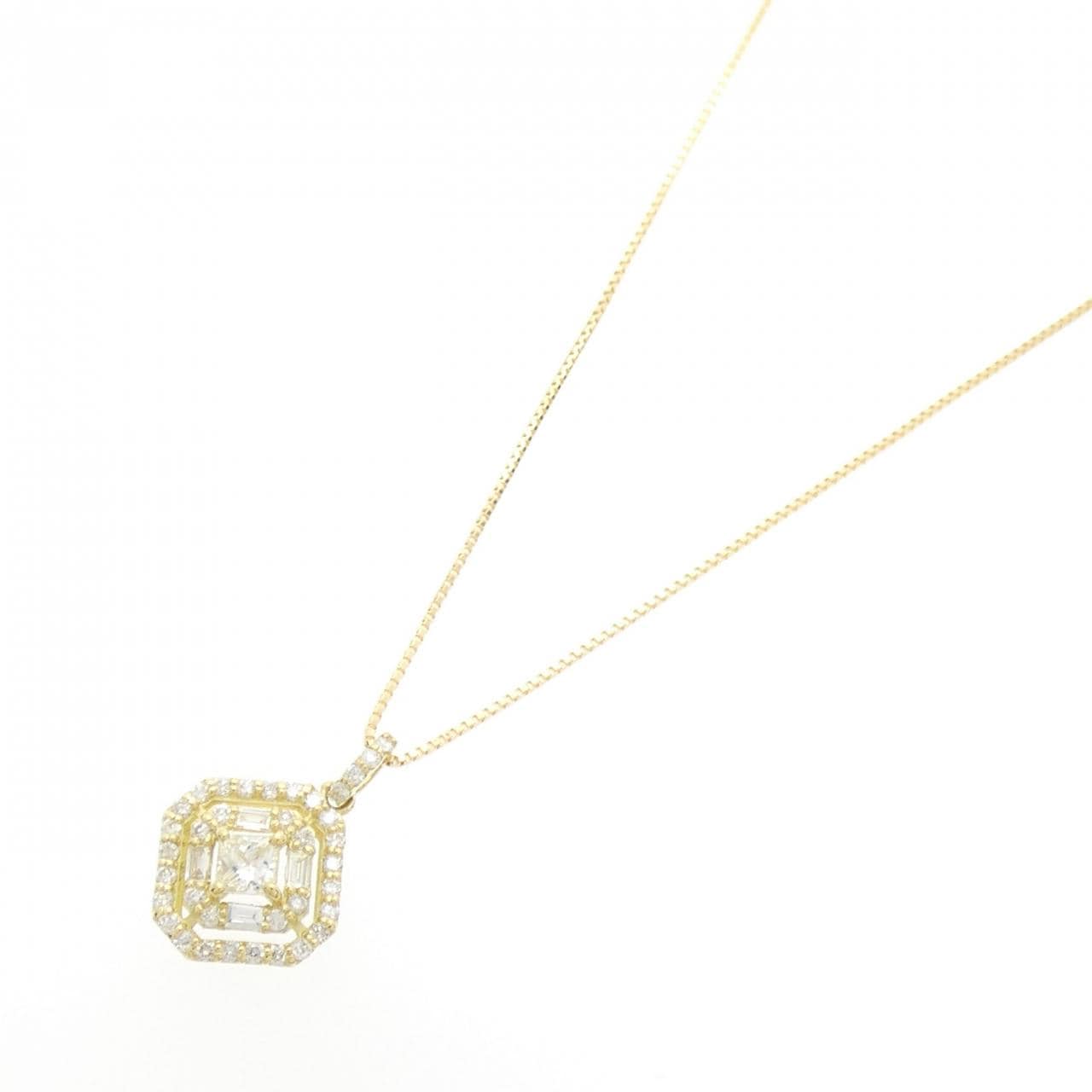 【新品】K18YG ダイヤモンド ネックレス 0.30CT