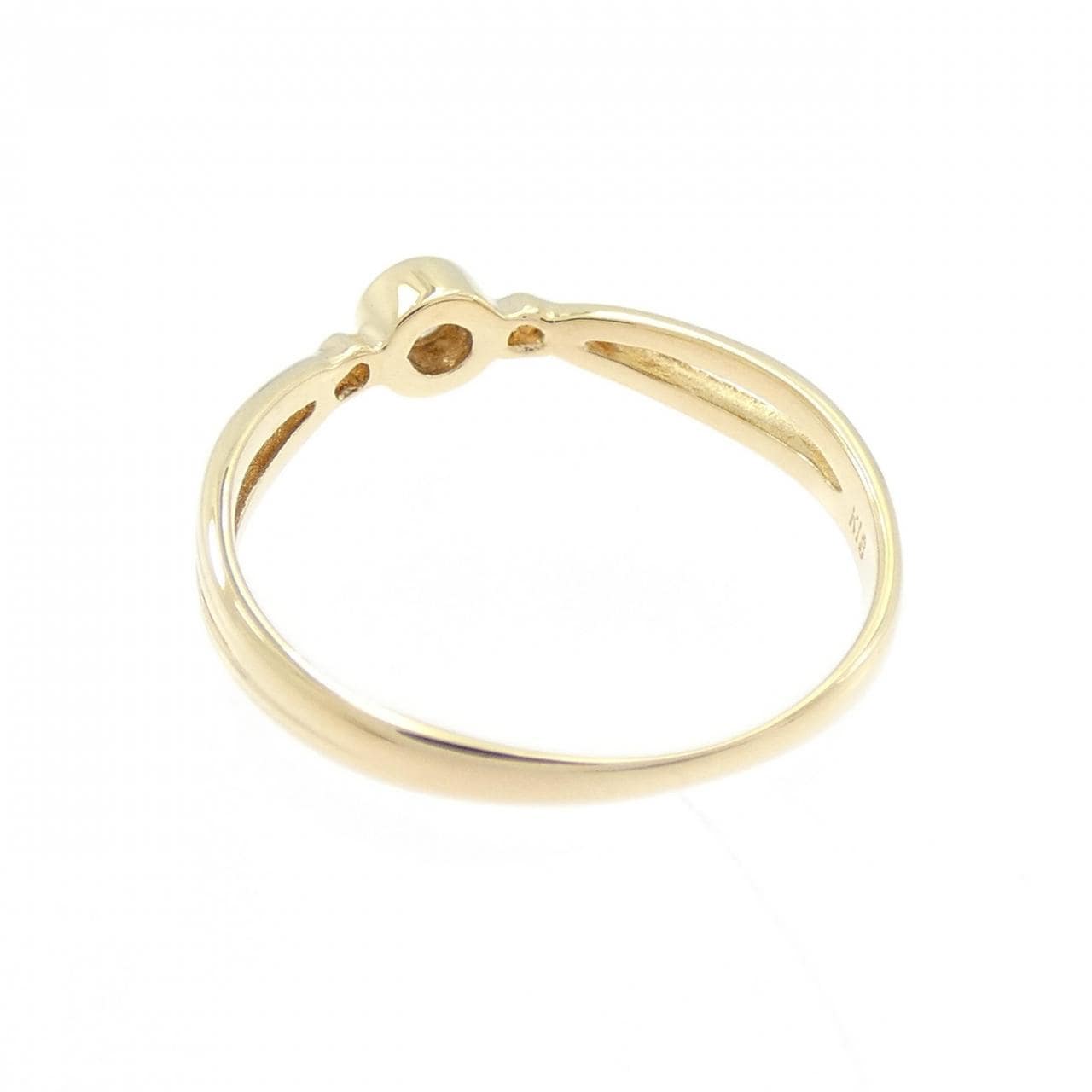 K18YG ダイヤモンド リング 0.03CT