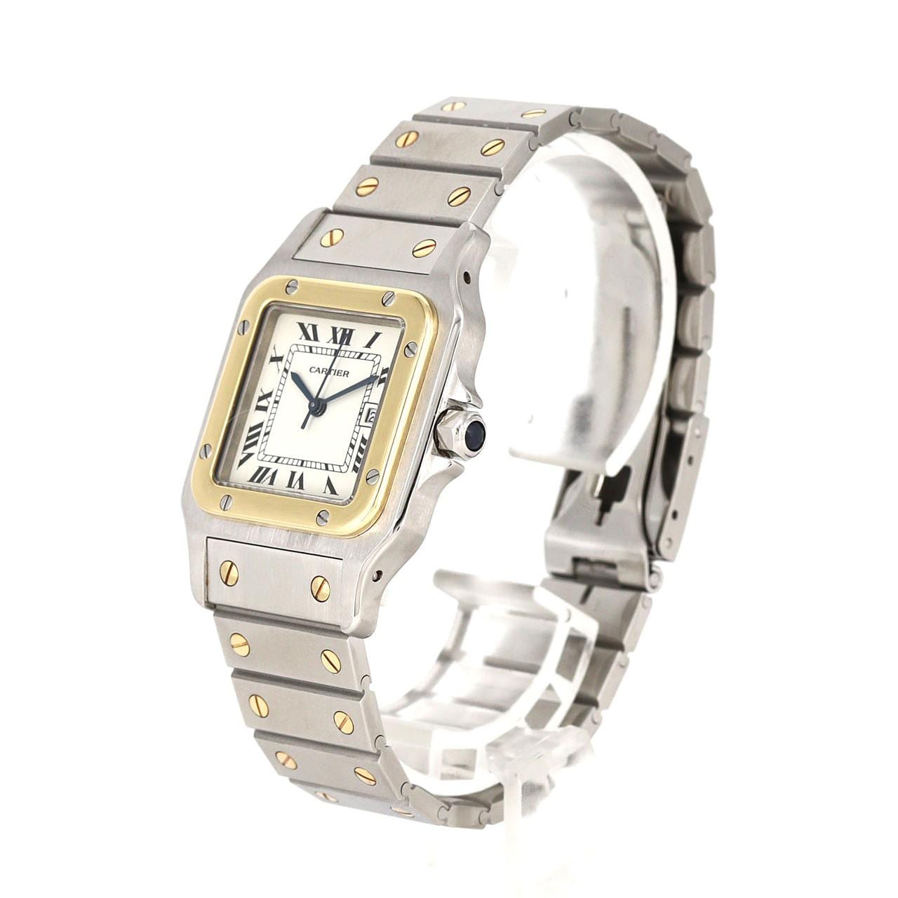 カルティエ サントスLM コンビ 81036288 SSxYG 自動巻