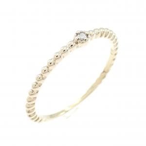 K10YG ダイヤモンド リング 0.01CT