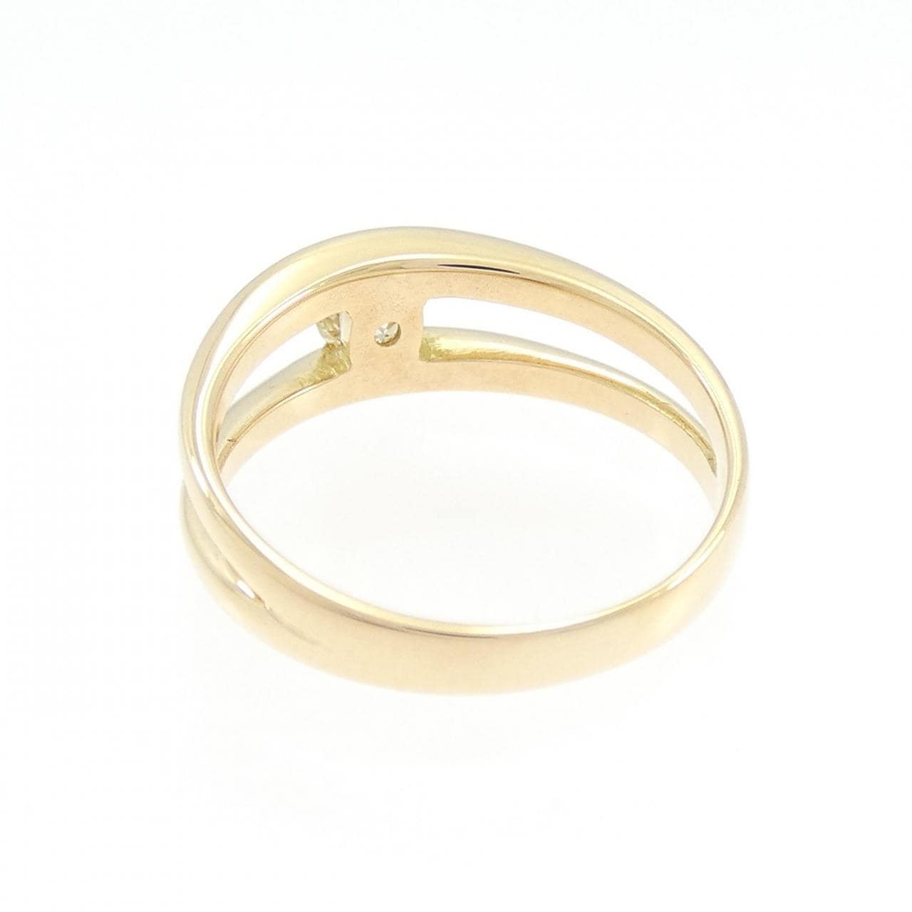 K18PG ダイヤモンド リング 0.24CT