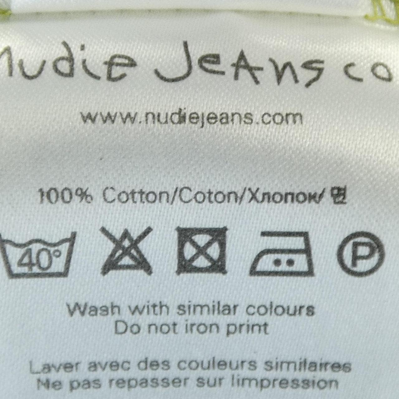 ヌーディージーンズ NUDIE JEANS 131595Anders Tシャツ