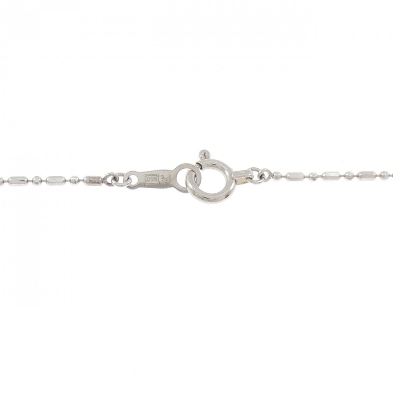 PT900/PT850 アレキサンドライト ネックレス 0.54CT