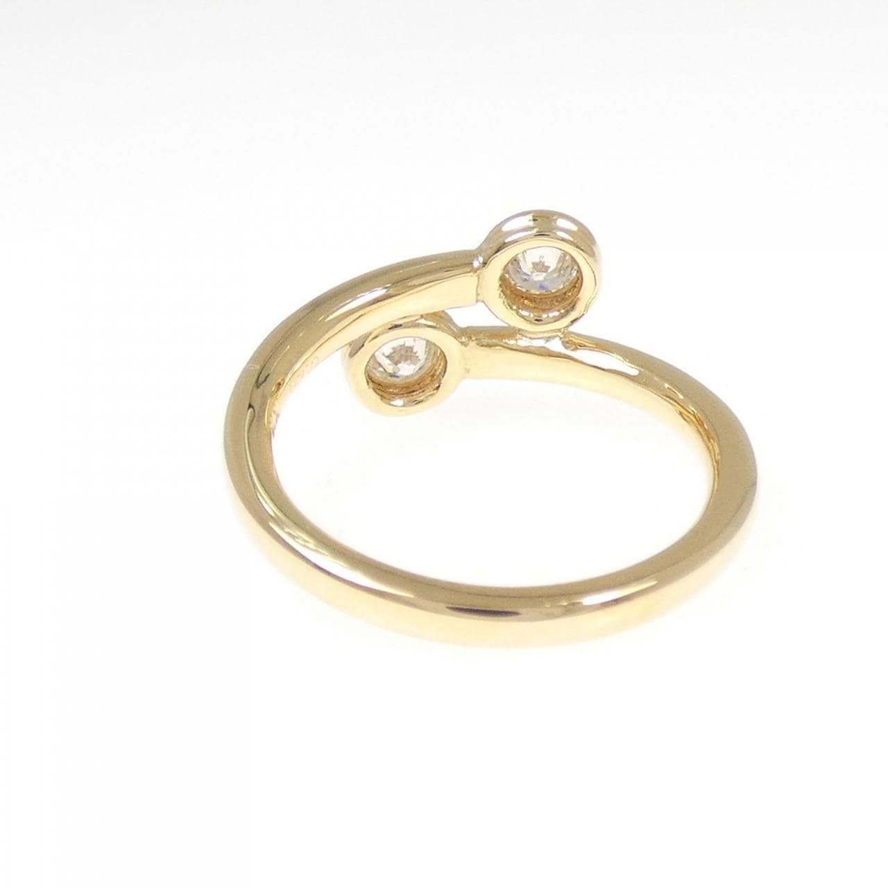 K18YG ダイヤモンド リング 0.26CT