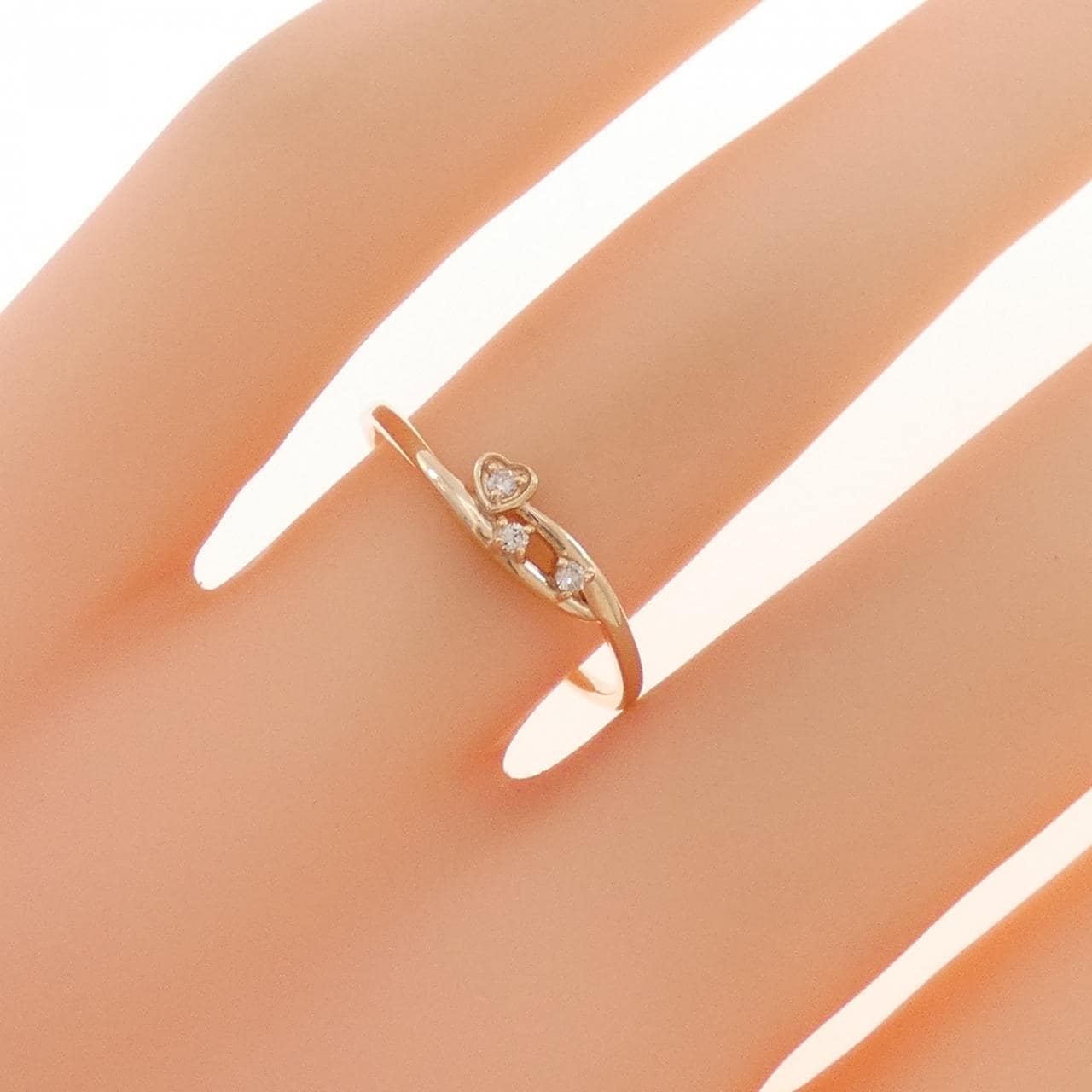 サマンサティアラ ダイヤモンド リング 0.03CT