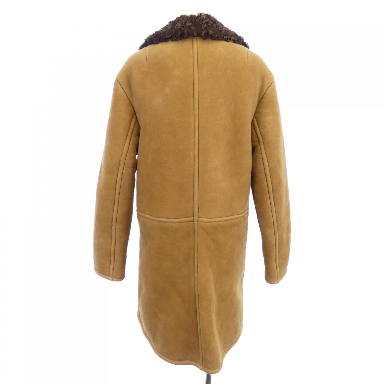 Gucci GUCCI mouton coat