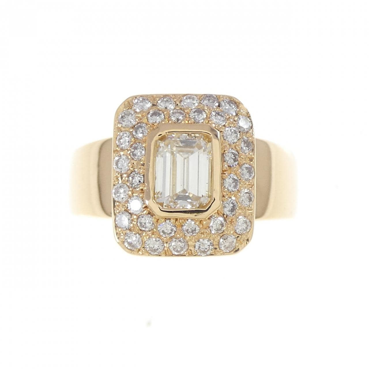 K18YG ダイヤモンド リング 0.50CT