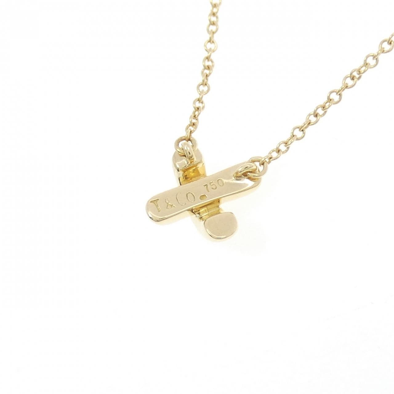 ティファニー クロスステッチ ネックレス