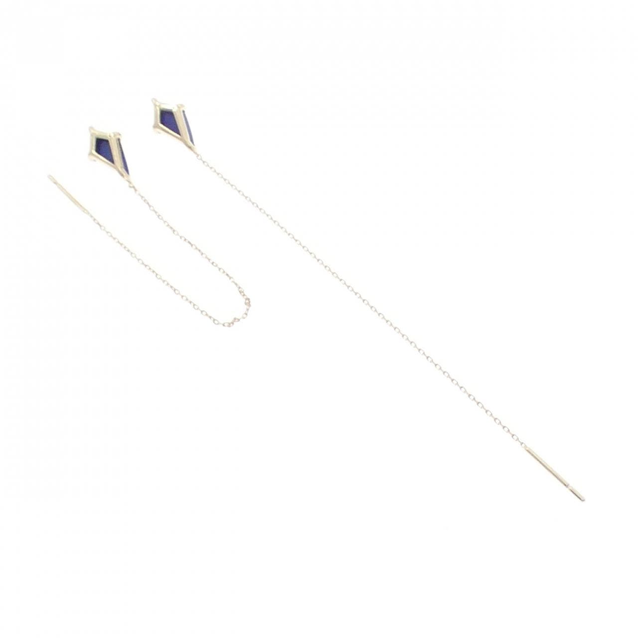 K10YG ラピスラズリ ピアス