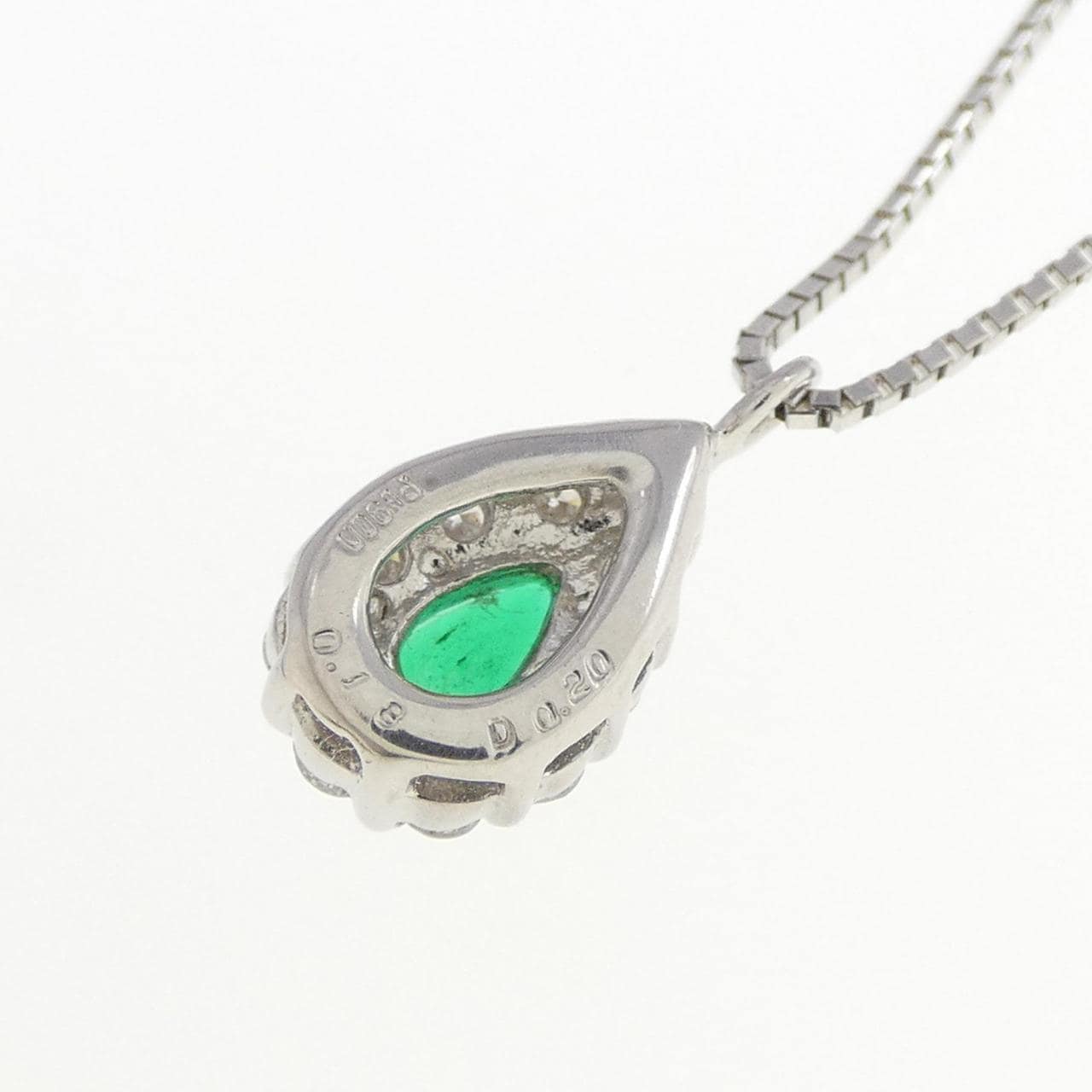 PT Emerald Necklace 0.18CT