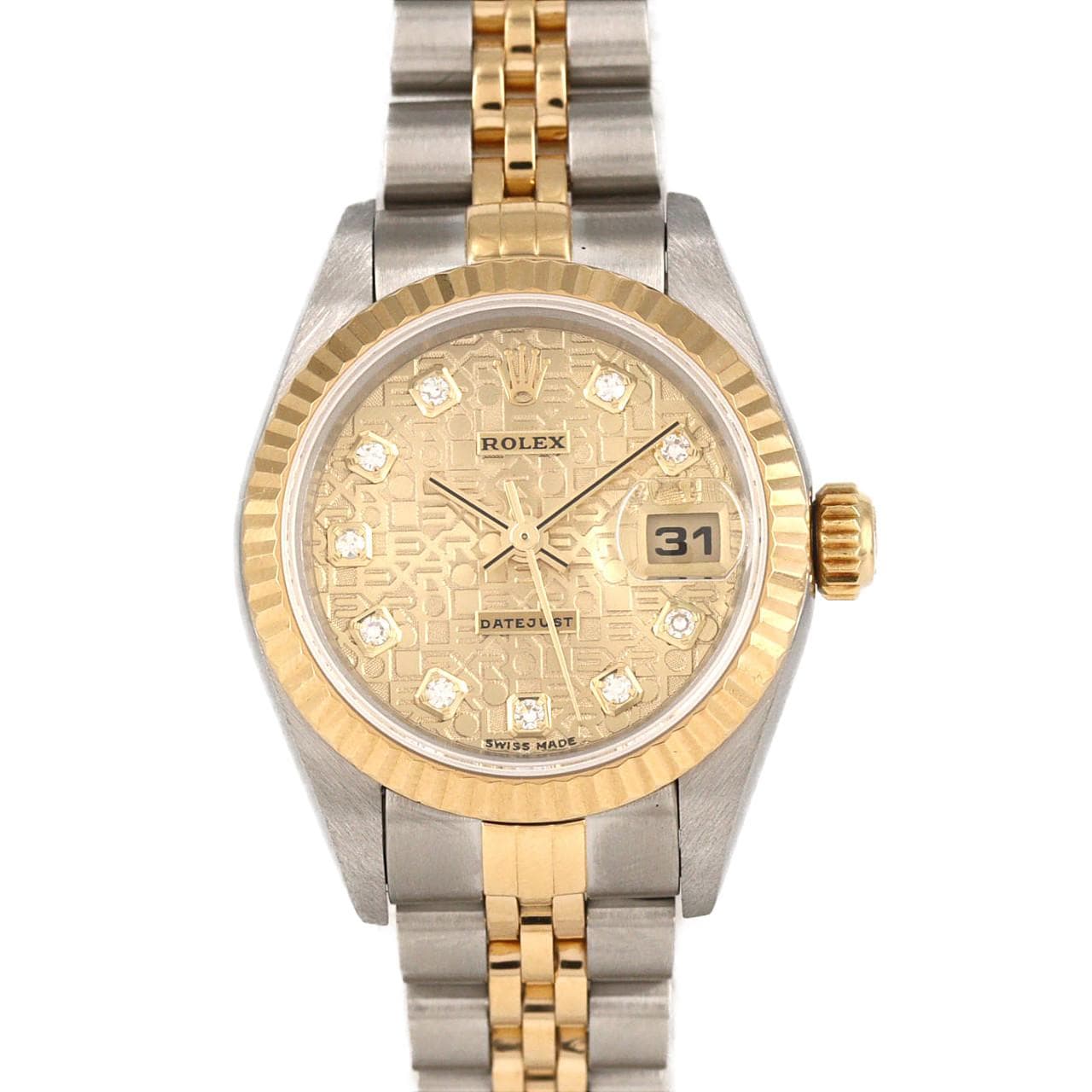 ロレックス デイトジャスト 79173G SSxYG 自動巻 P番