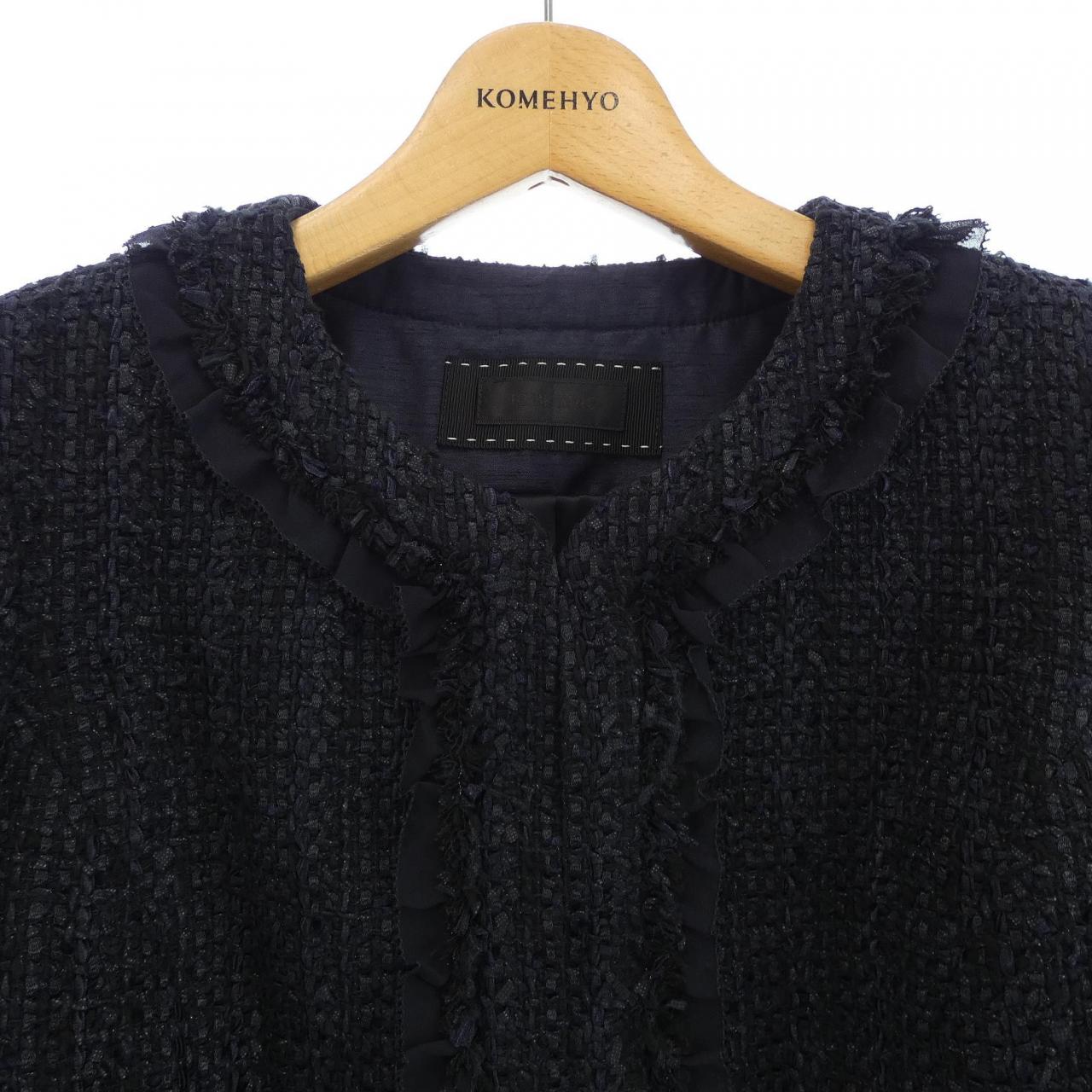 トゥービーシック TO BE CHIC ノーカラージャケット