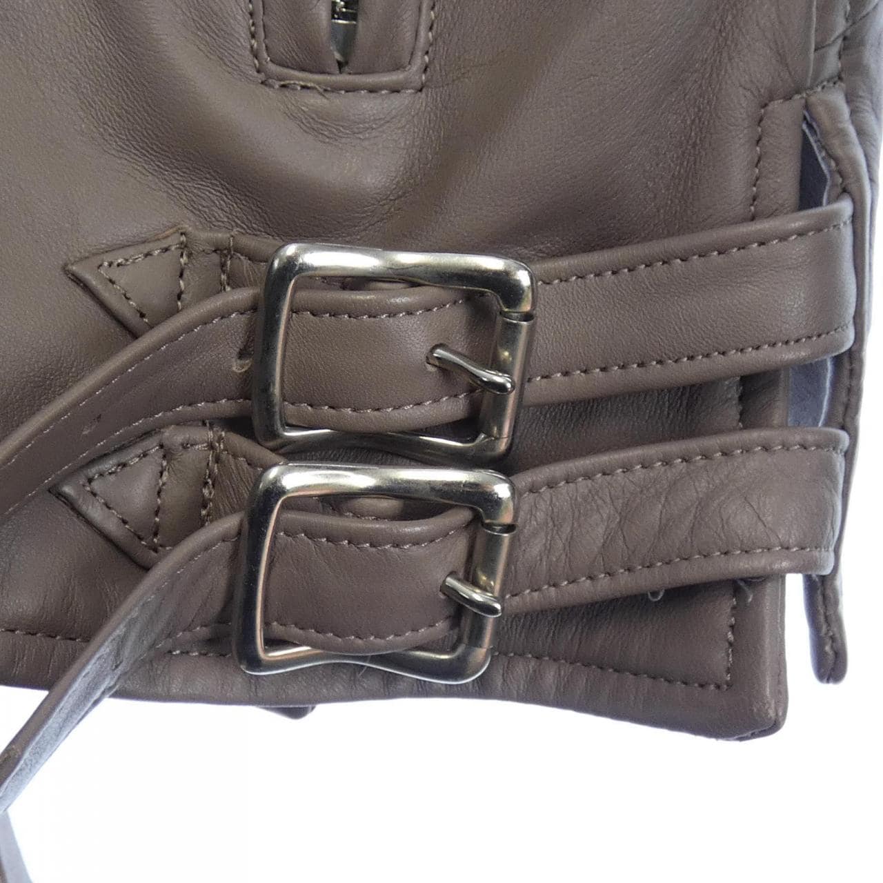 LIMI feuLR-J29 -705皮革骑士夹克