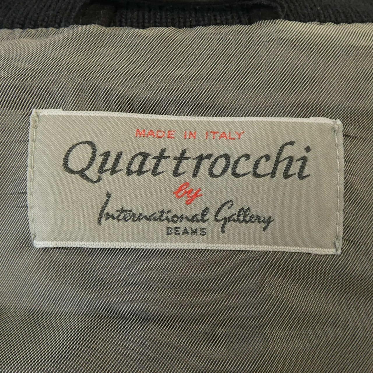 QUATTROCCHI レザージャケット