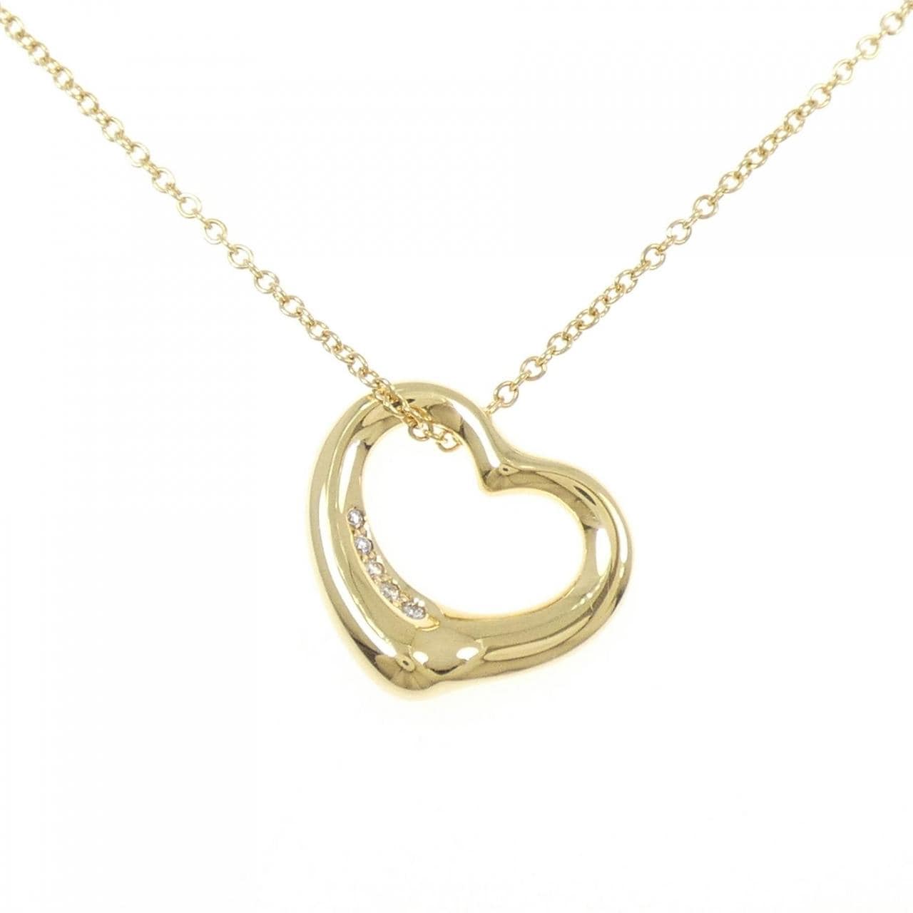 ティファニー オープンハート ネックレス