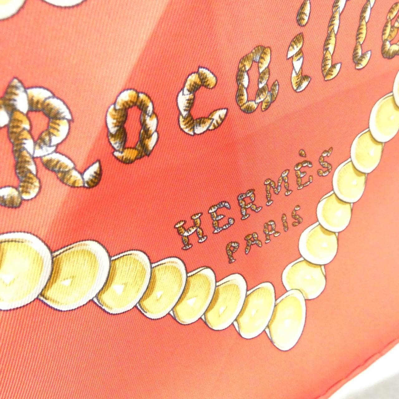 エルメス ROCAILLE カレ スカーフ