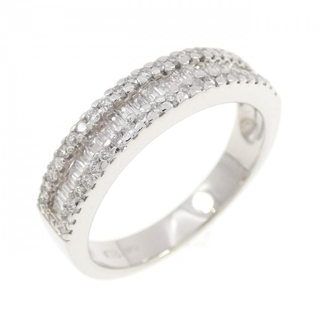 K18WG ダイヤモンド リング 0.43CT