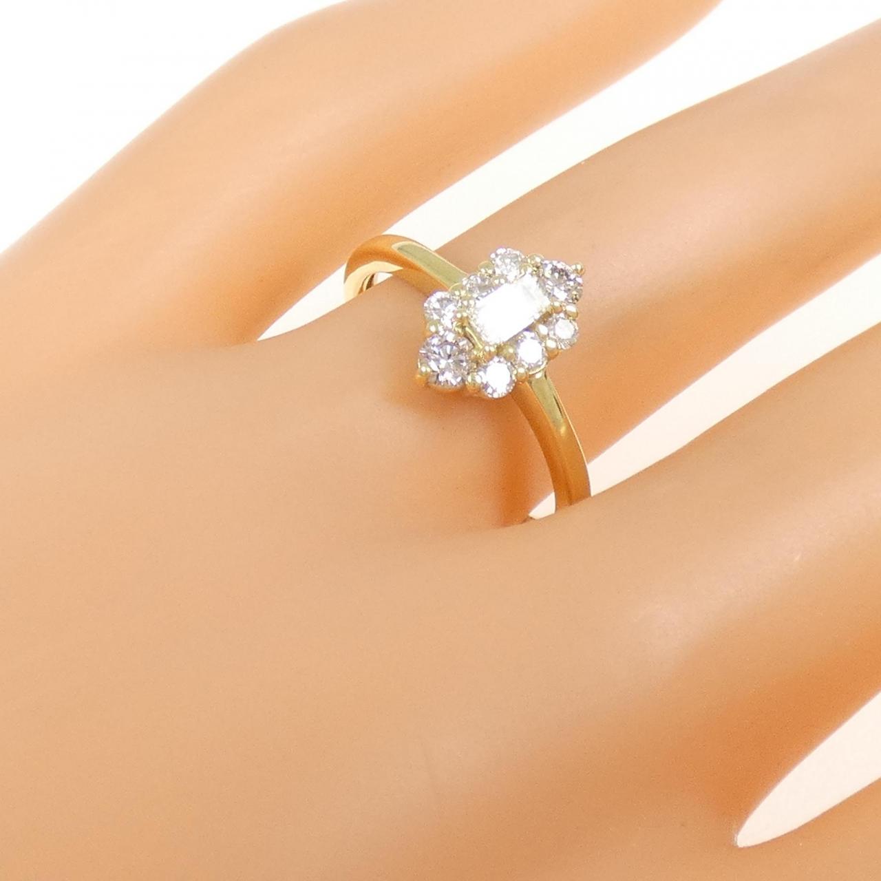 【新品】K18YG ダイヤモンド リング 0.51CT