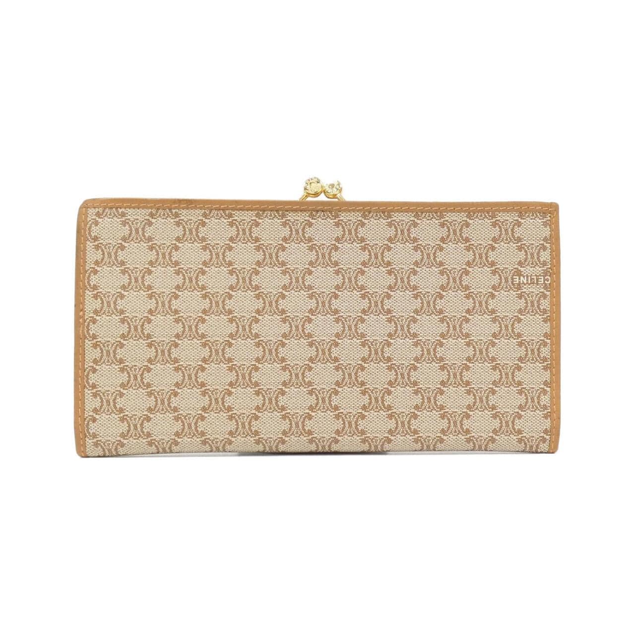 テ*ン様 CELINE♡ ベージュ レザー 長財布♡保存袋付き テ*ン様 CELINE♡ ベージュ レザー 長財布♡保存袋付き