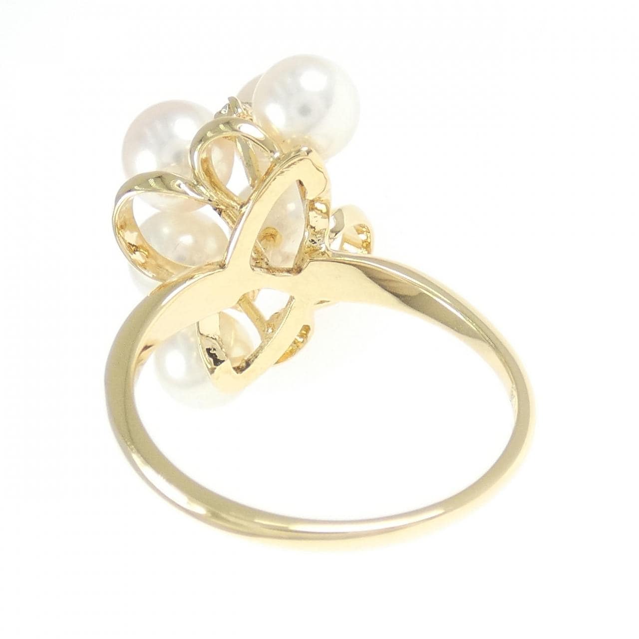 K18YG アコヤパール リング