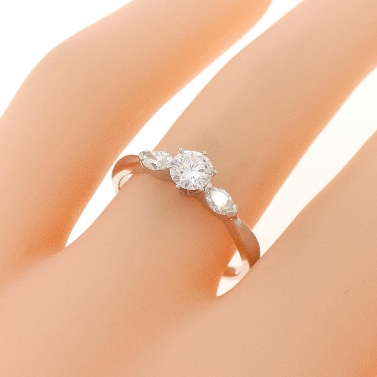 PT900 ダイヤモンド リング 0.263CT D VVS2 Good