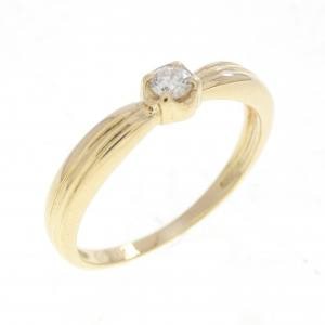 18KYG ダイヤモンド リング