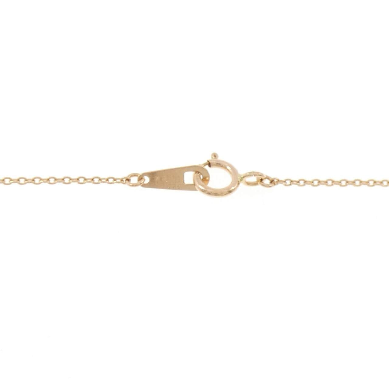 K18PG ハート ダイヤモンド ネックレス 0.30CT