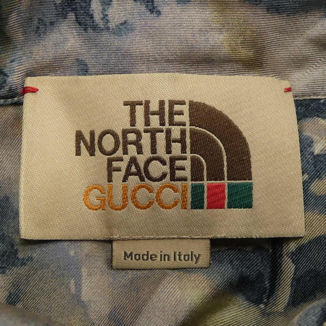 GUCCI×THENORTHFACE古馳×北面襯衫