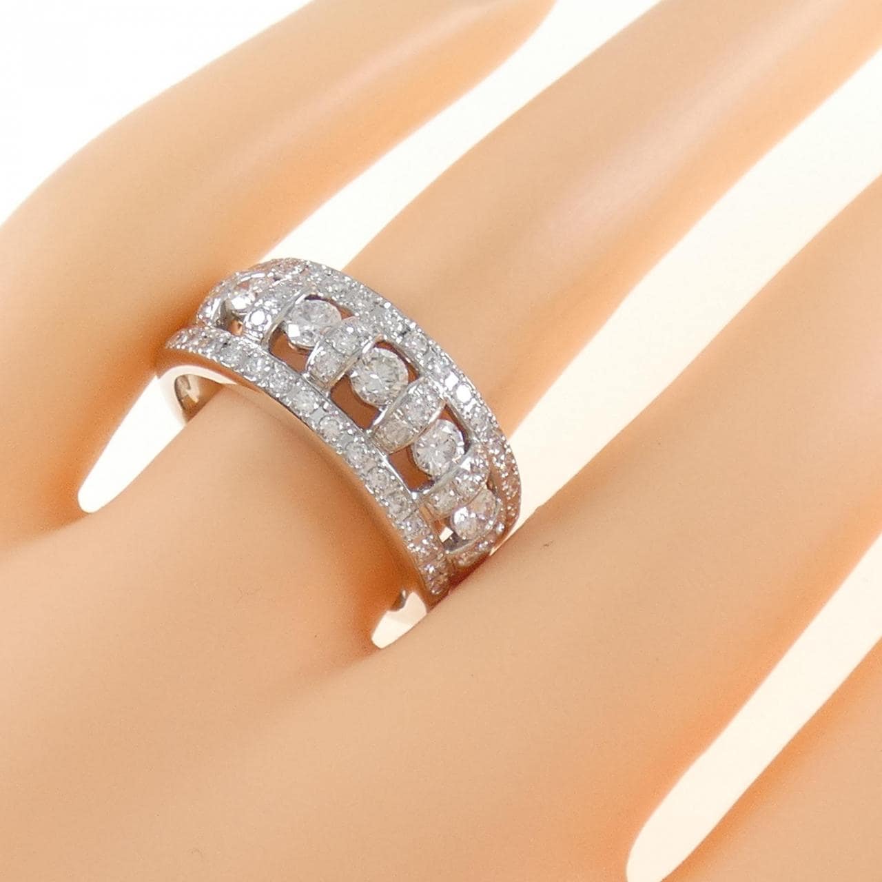 PT900 ダイヤモンド リング 1.03CT