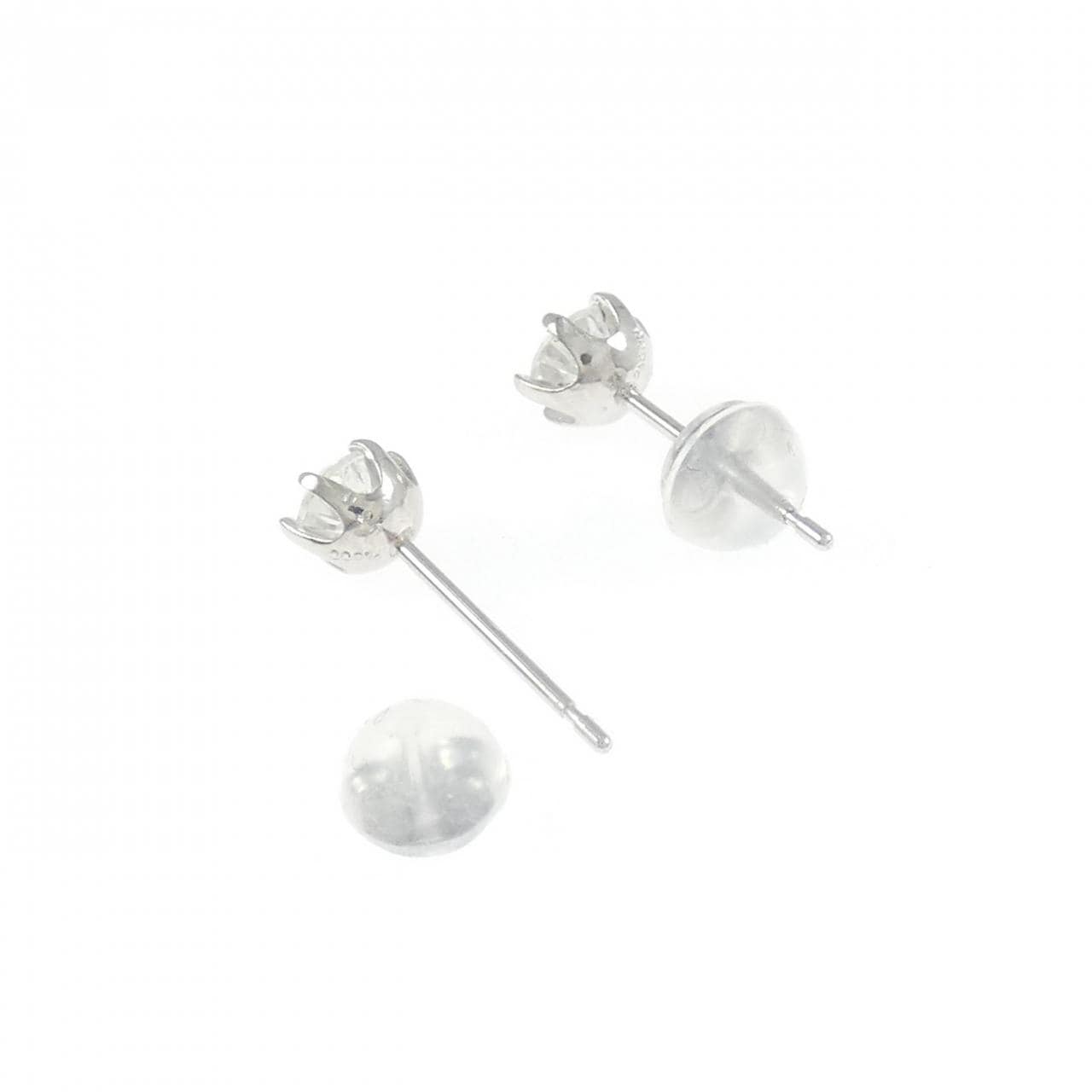 PT900单钻钻石耳环 0.60CT